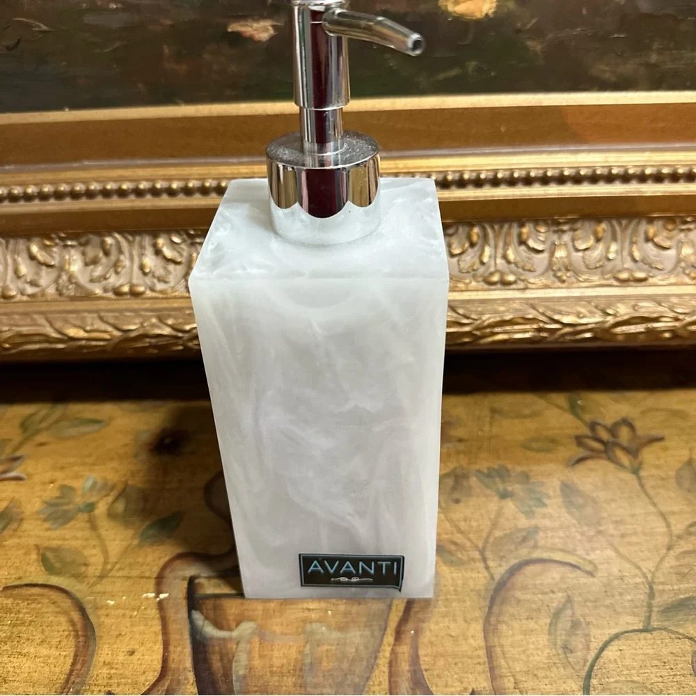 Avanti Marble Looking Soap/ Lotion Dispenser